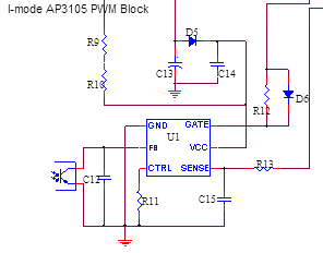 I-mode AP3105 PWM Block