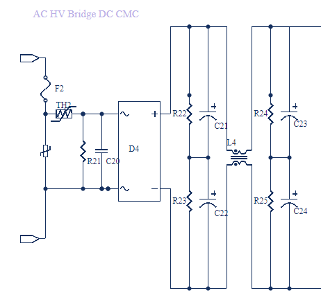 AC HV Bridge DC CMC