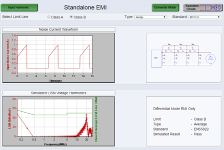 EMI for differential mode noise