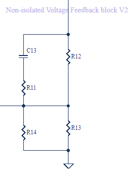 Non-isolated Voltage Feedback block V2