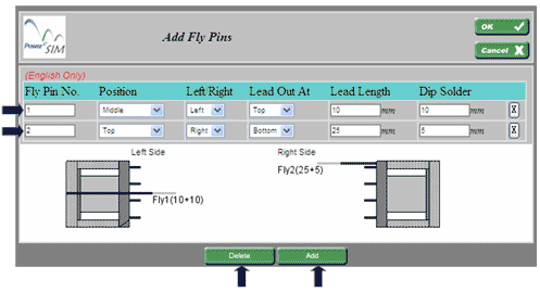 Add Fly Pin Page