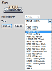 Tape Setting Section