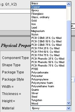 material list