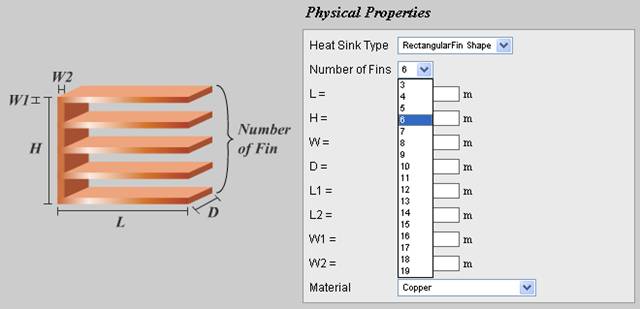 Set number of fins