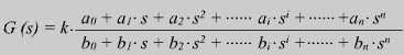 Generic transfer function