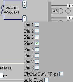 set fly pin termination