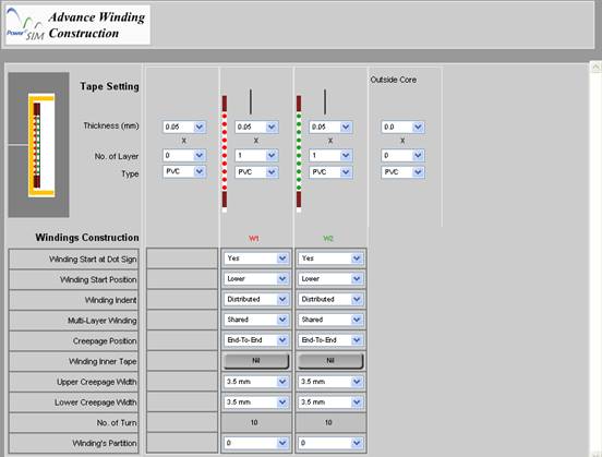 advance winding construction page