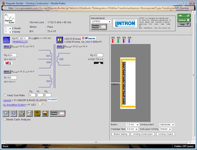 Smps transformer design software