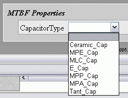 Set MTBF properties