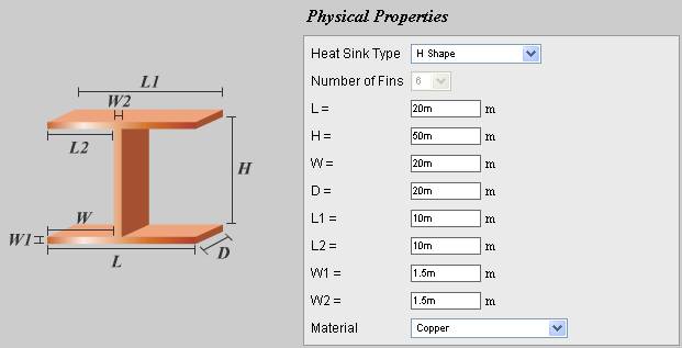 Customize a heat sink