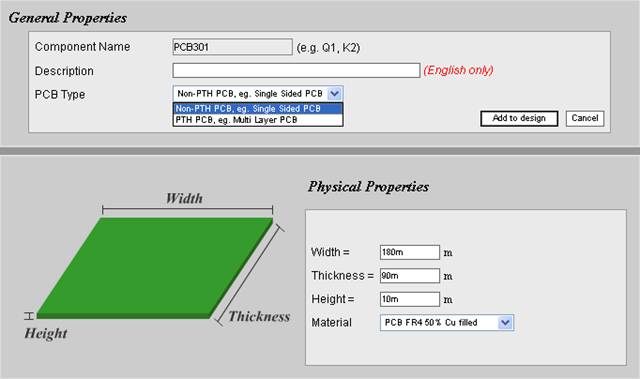 Set PCB type