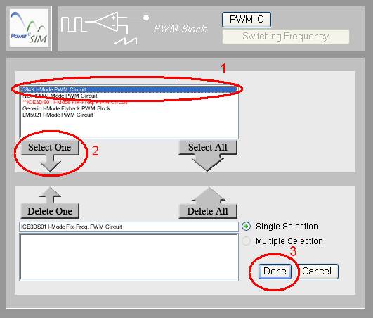 Change PWM block