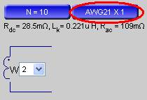 select wire for winding