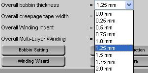 adjust bobbin thickness